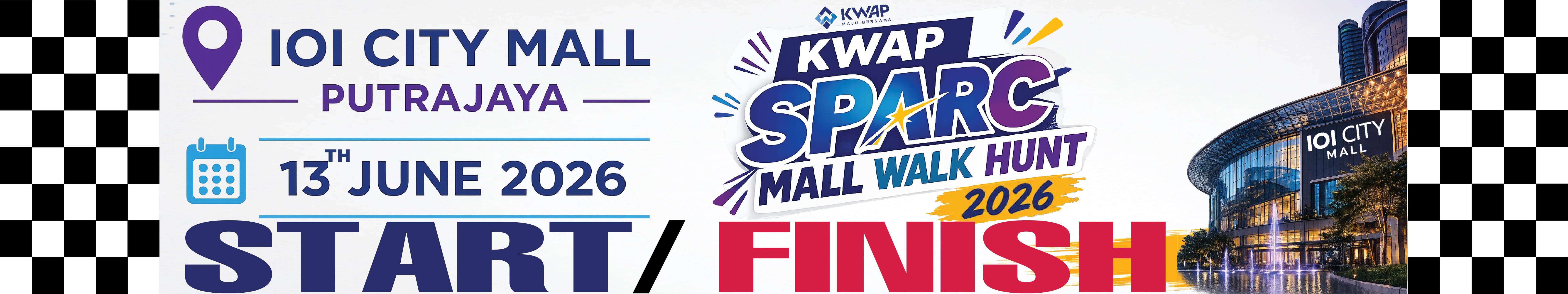KWAP SPARC Mall Walk Hunt 2026 IOI City Mall Putrajaya